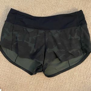 Lululemon speed up run shorts